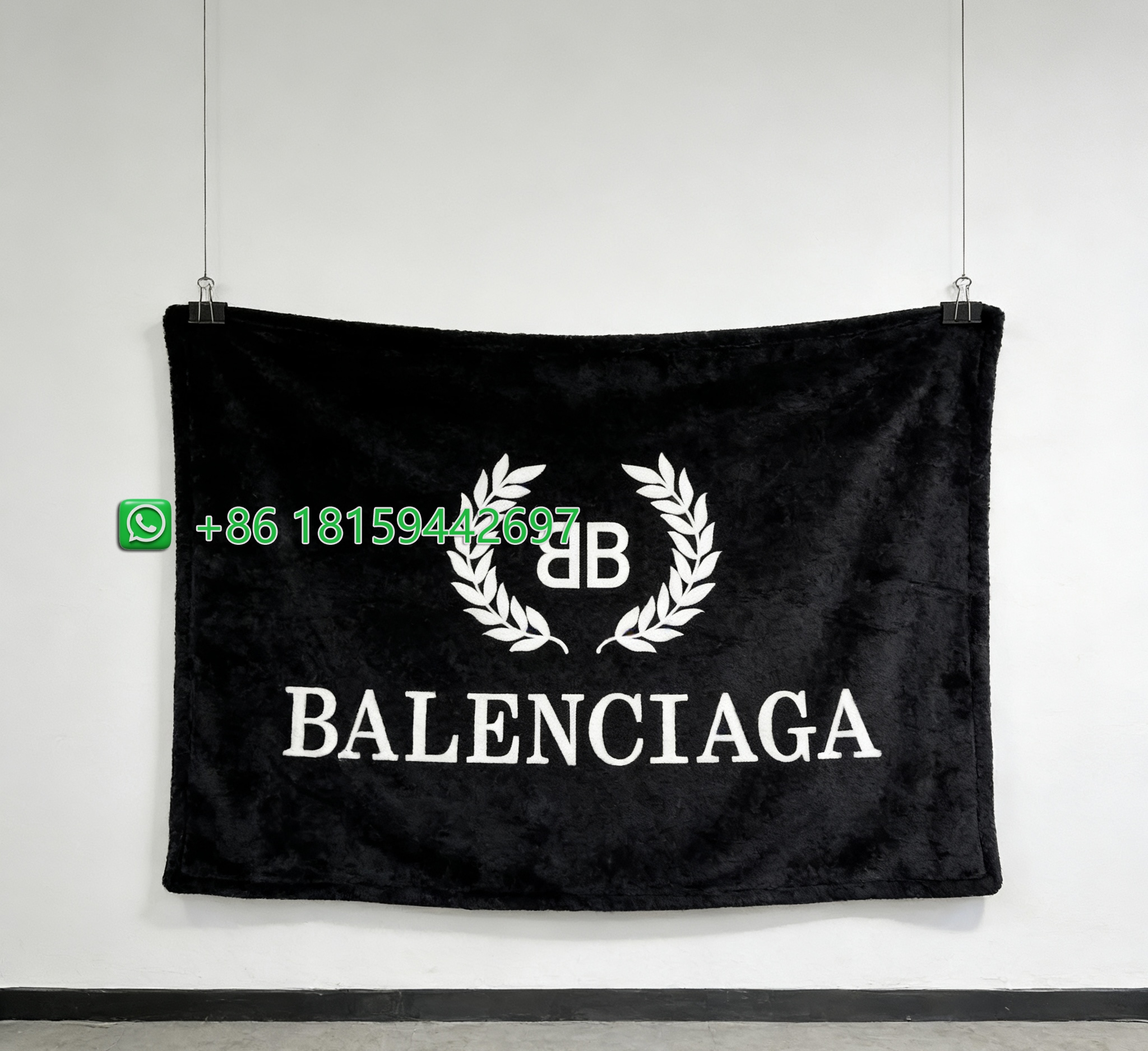 Balenciaga Throw Blankets
